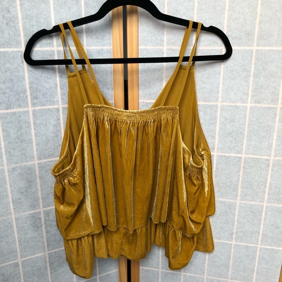 Xhilaration Boho Tank Top Gold/Yellow - Picture 5 of 8